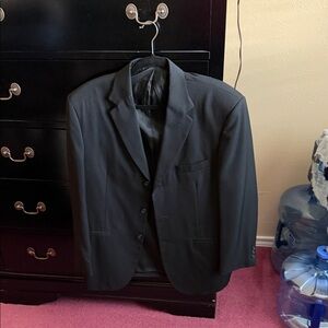 City Streets Black Single-Breasted Performance Jacket